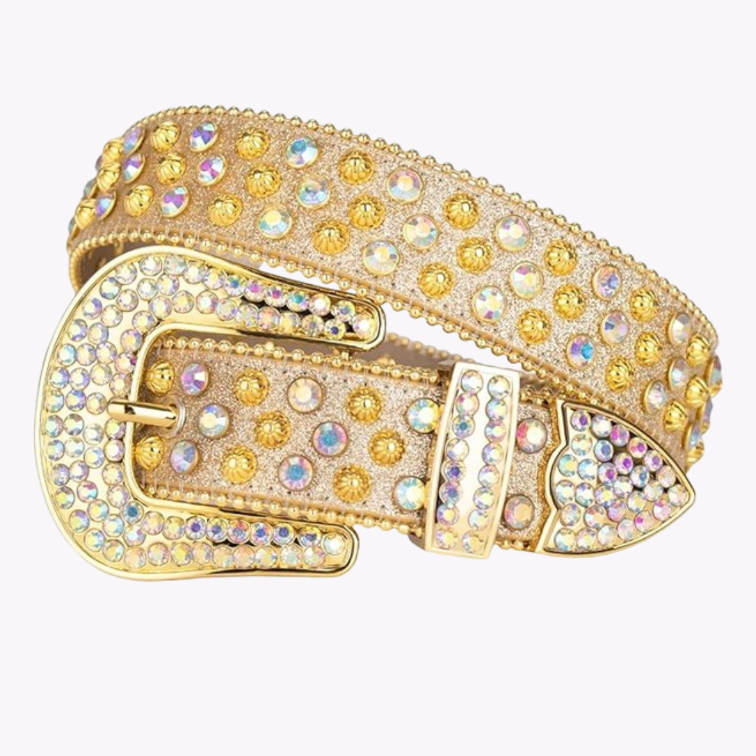 Lustrous Belt - Light Gold