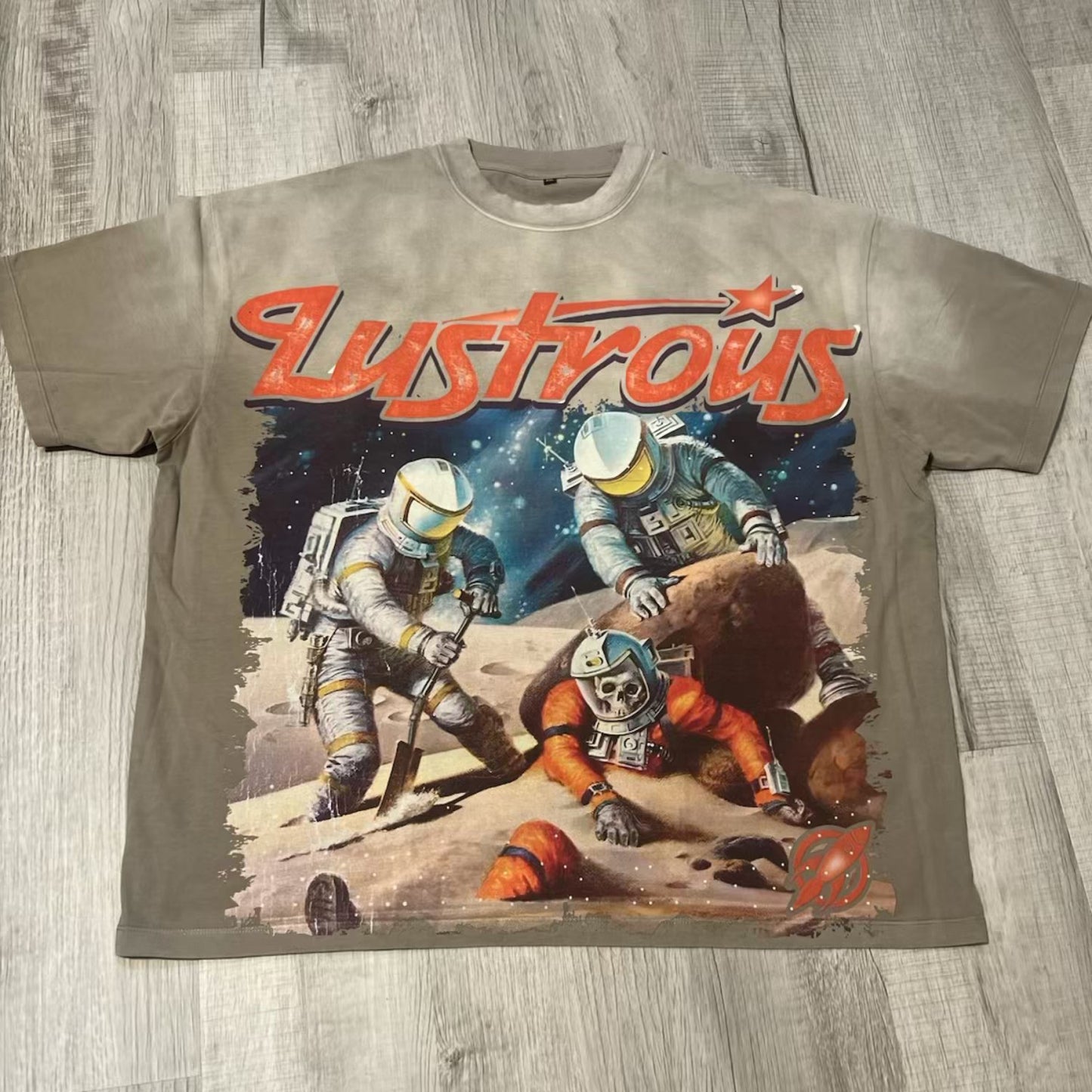 Lustrous Loyalty Space Skeleton T-Shirt - Preorder